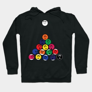 Funny balls of billiard Hoodie